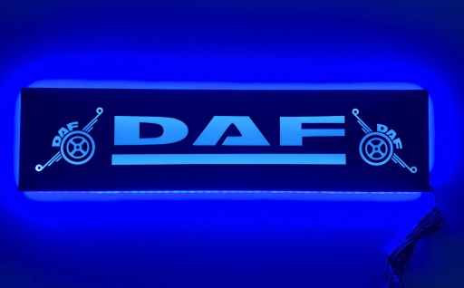 Світлодіодне табло DAF над ліжком з підсвічуванням салону TIR LKW