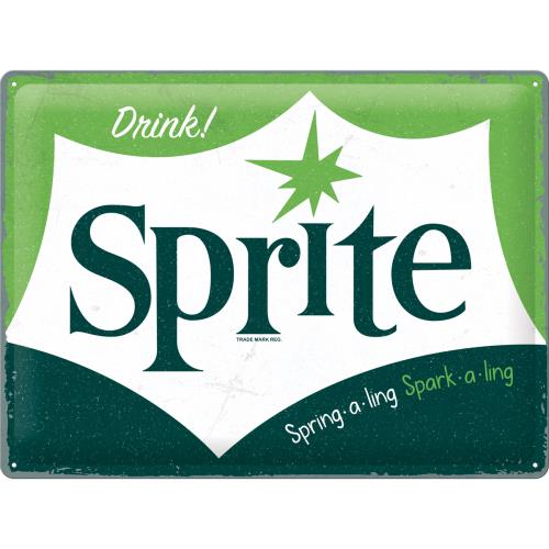 Доска-вывеска Drink Sprite Logo Special Edition 30x40cm 23304