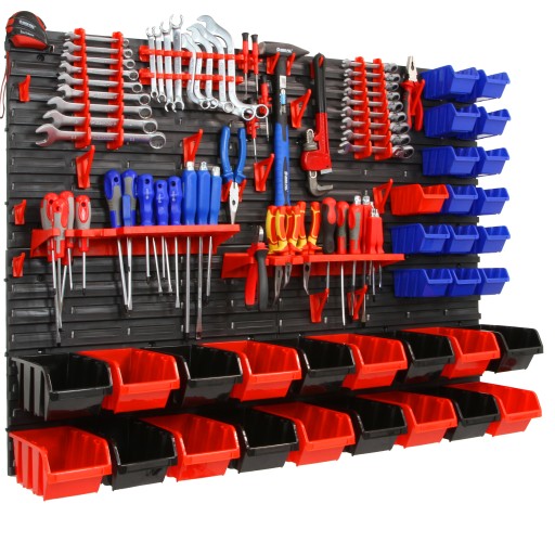 Дошка інструментальна 115х78 см майстерня гараж стелаж настінний