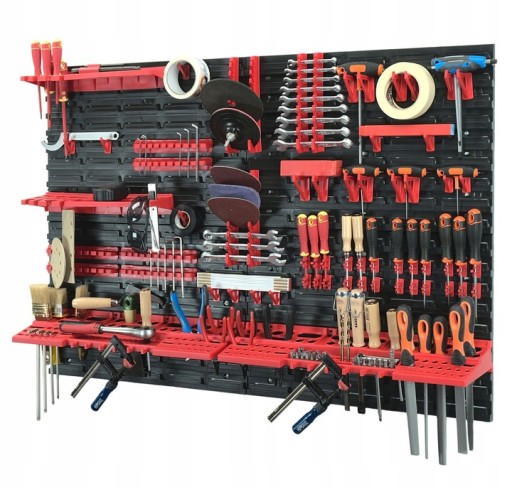 Дошка інструментальна WORKSHOP настінна 115х78см 68 шт.