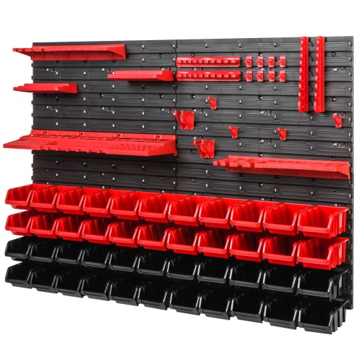 Дошка для інструментів майстерні з лотками та тримачами 115 х 78 см