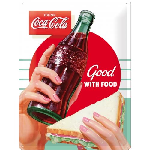 Доска подарок плакат 30x40cm Coca-Cola Good