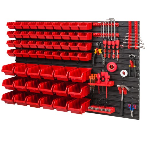 Інструментальна стінка 116х78 + ручки + 58 кювет