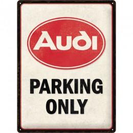 Вивіска AUDI PARKING ONLY металева, 30х40