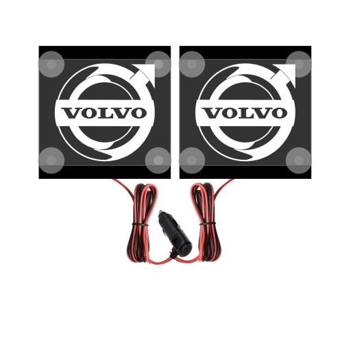 Угловой знак LED логотип VOLVO 2 pcs.