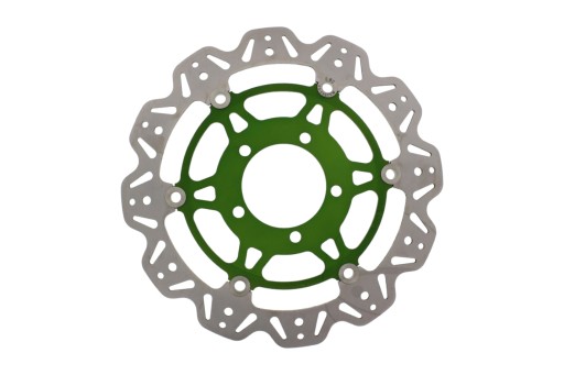 VR4155GRN - Плаваючий передній щиток EBC VR зелений GTR 1400