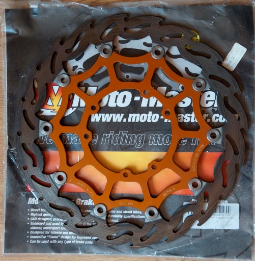 61123 - Гальмівний диск MotoMaster Supermoto 320 мм CRF450