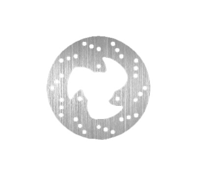 NG1086 - NG Гальмівний диск ЗАДНІЙ YAMAHA 125 MAJESTY 01-08