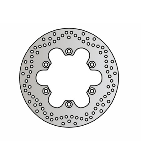 NG687 - NG Тормозной диск передний KAWASAKI GPZ 900 1000