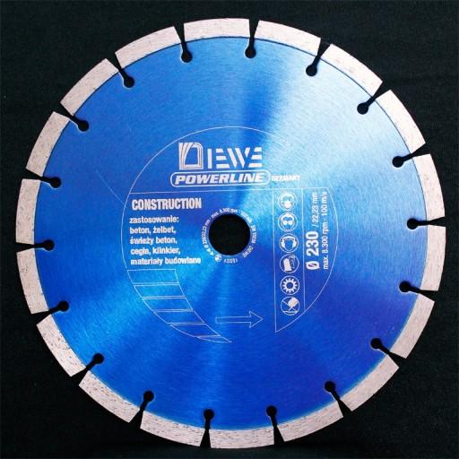 Алмазний диск DIEWE D-B 350 / 25,4 мм для бетону
