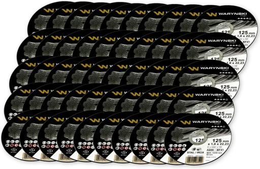 Диск отрезной по металлу 125х1,0х22,23 мм многоточечный