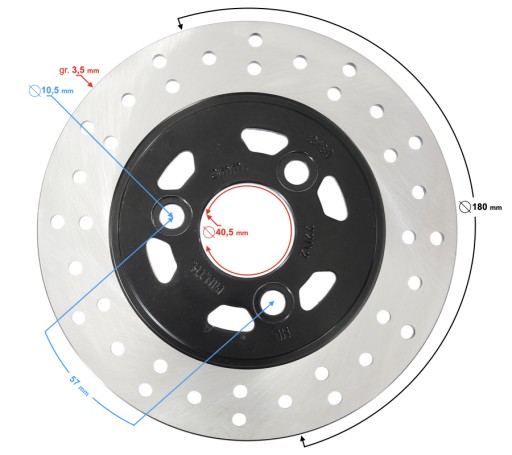 M07201-MR48-THASUN069 - Передній гальмівний диск ENERGY 2.0