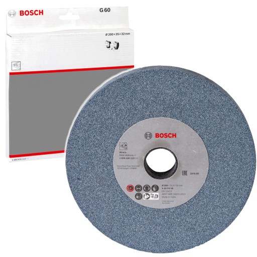 Шлифовальный диск 200 мм GR. 60 для настольного шлифовального станка GBG 60-20 BOSCH