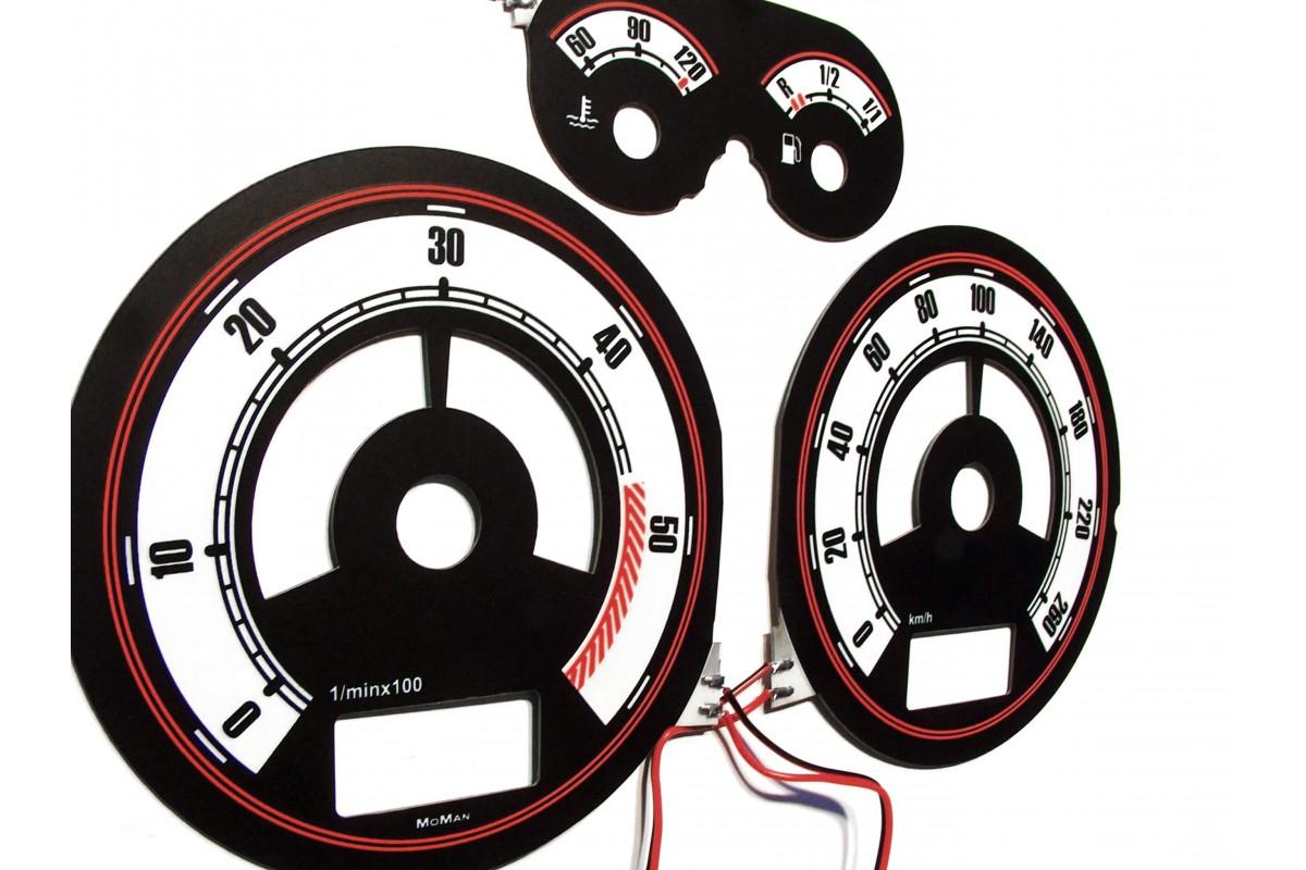 Indiglo brake discs Audi A3 (8L) '96 - '03 Design 2 MoMan