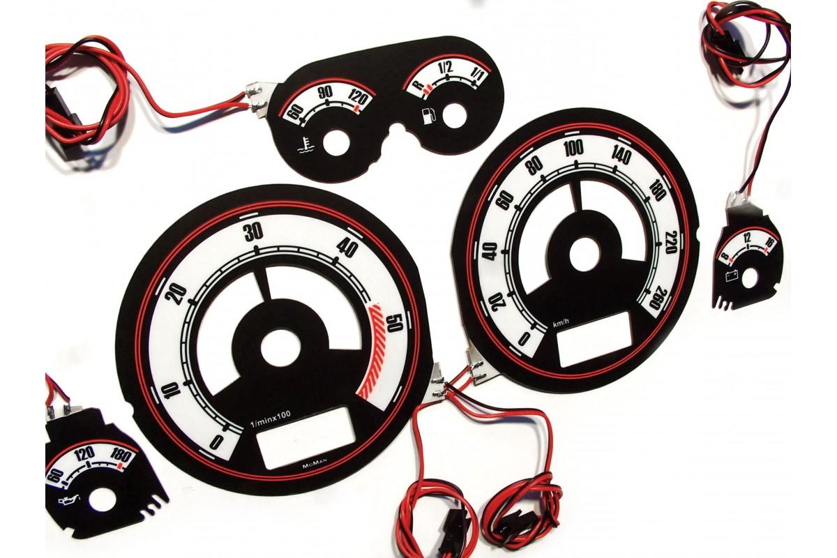 Indiglo brake discs Audi A6 (C5) '97 - '04 Design 2 MoMan