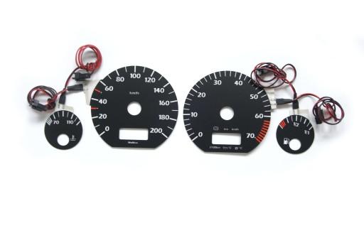 Indiglo VW Golf 3 Vento Polo style 3 moman discs