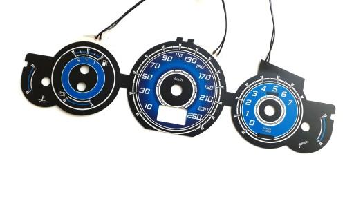 Indiglo dials for Citroen C5 Moman Pattern 3