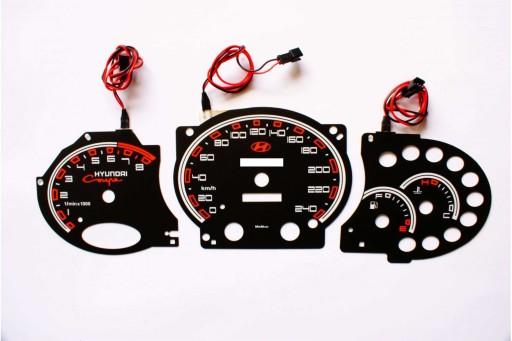 Counter Dials Indiglo Hyundai Coupe 1 Дизайн 1