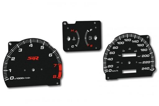 Диски indiglo Honda CRX 1988-1990 moman зразок сер