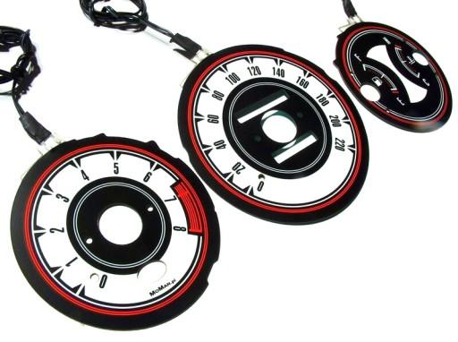 Indiglo discs Honda Civic 1996-2000 MoMan design 3