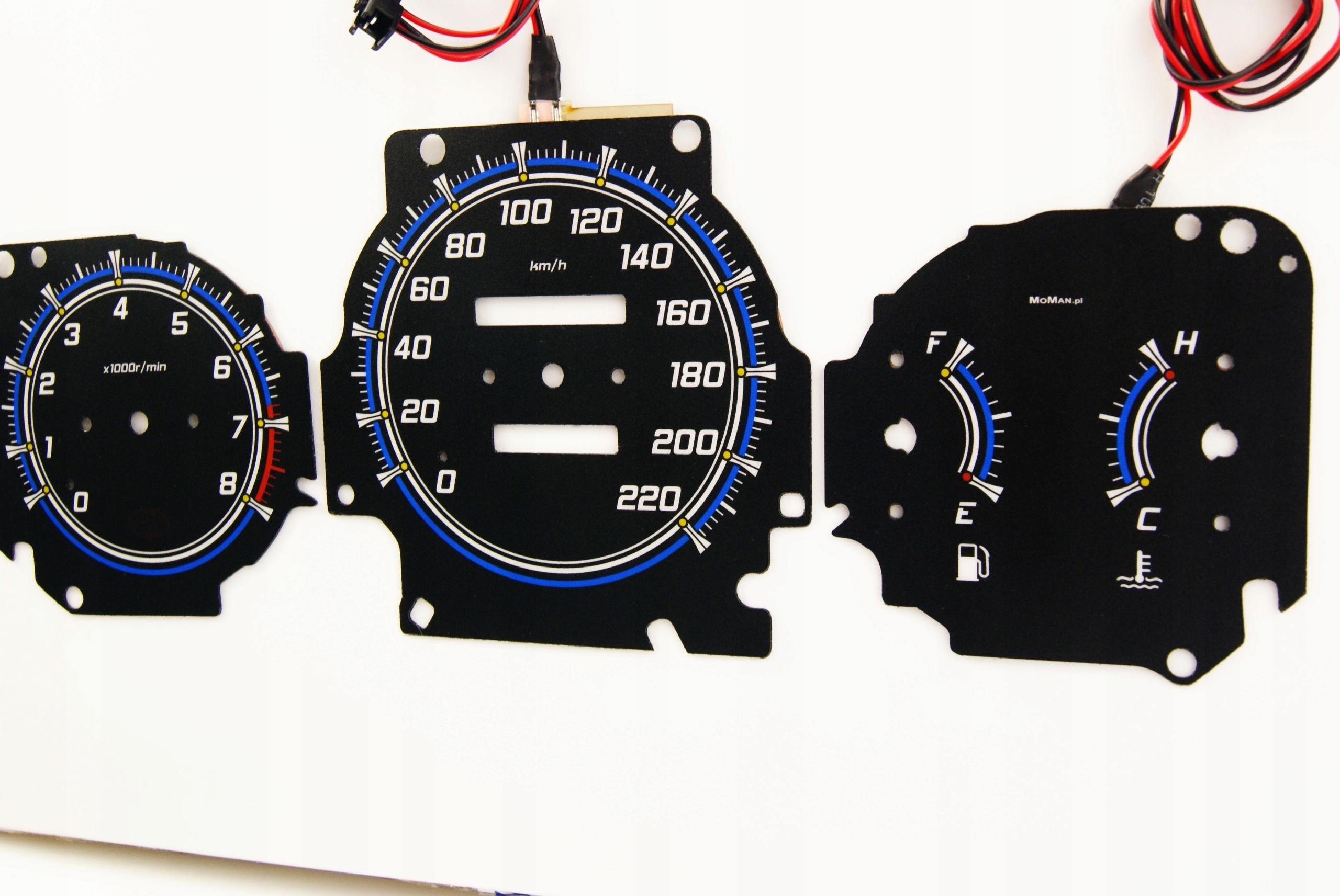 Indiglo discs Honda Civic 1996-2000 MoMan design 4