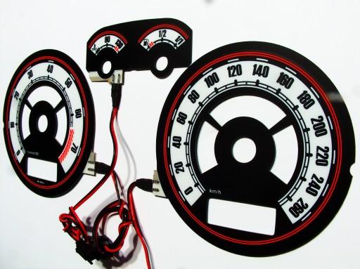 Indiglo discs Volkswagen Golf 4 Bora MoMan design 2