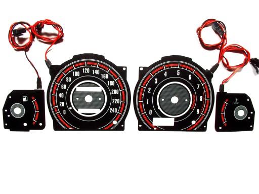 Диски indiglo для счетчика Nissan 100nx MoMan