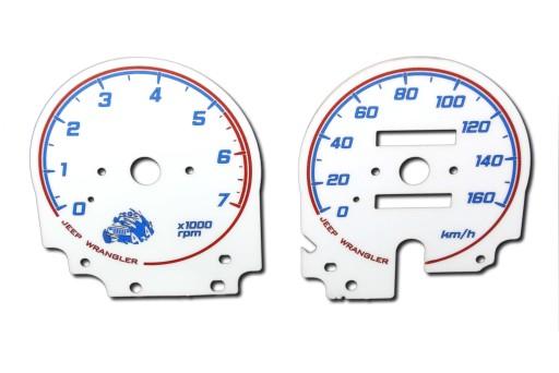 Диски одометра INDIGLO Jeep Wrangler YJ Pattern 2