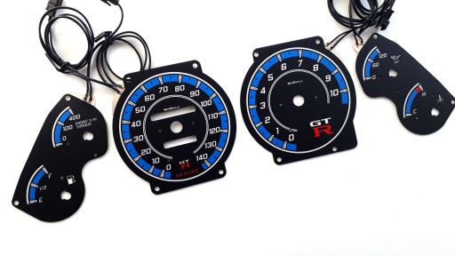 Цифры одометра INDIGLO Nissan Skyline R32 GTR