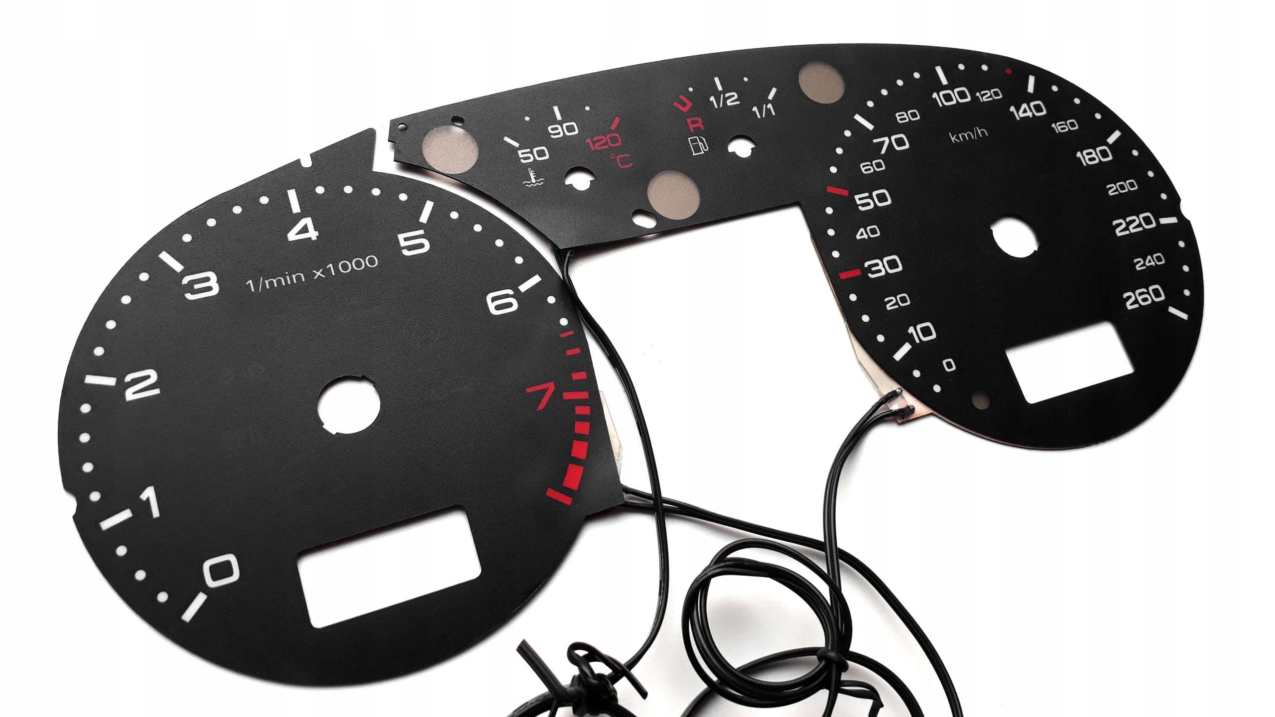 Dials indiglo Audi A3 8L Design 3 MoMan