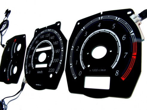 Циферблати лічильників Indiglo Nissan Primera P10 MoMan