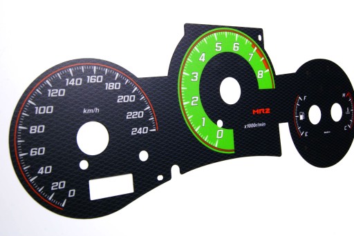 Стрелки одометра Indiglo Toyota MR2 3-го поколения. узор 3
