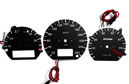 Counter dials Volkswagen Corrado design 5 INDIGLO