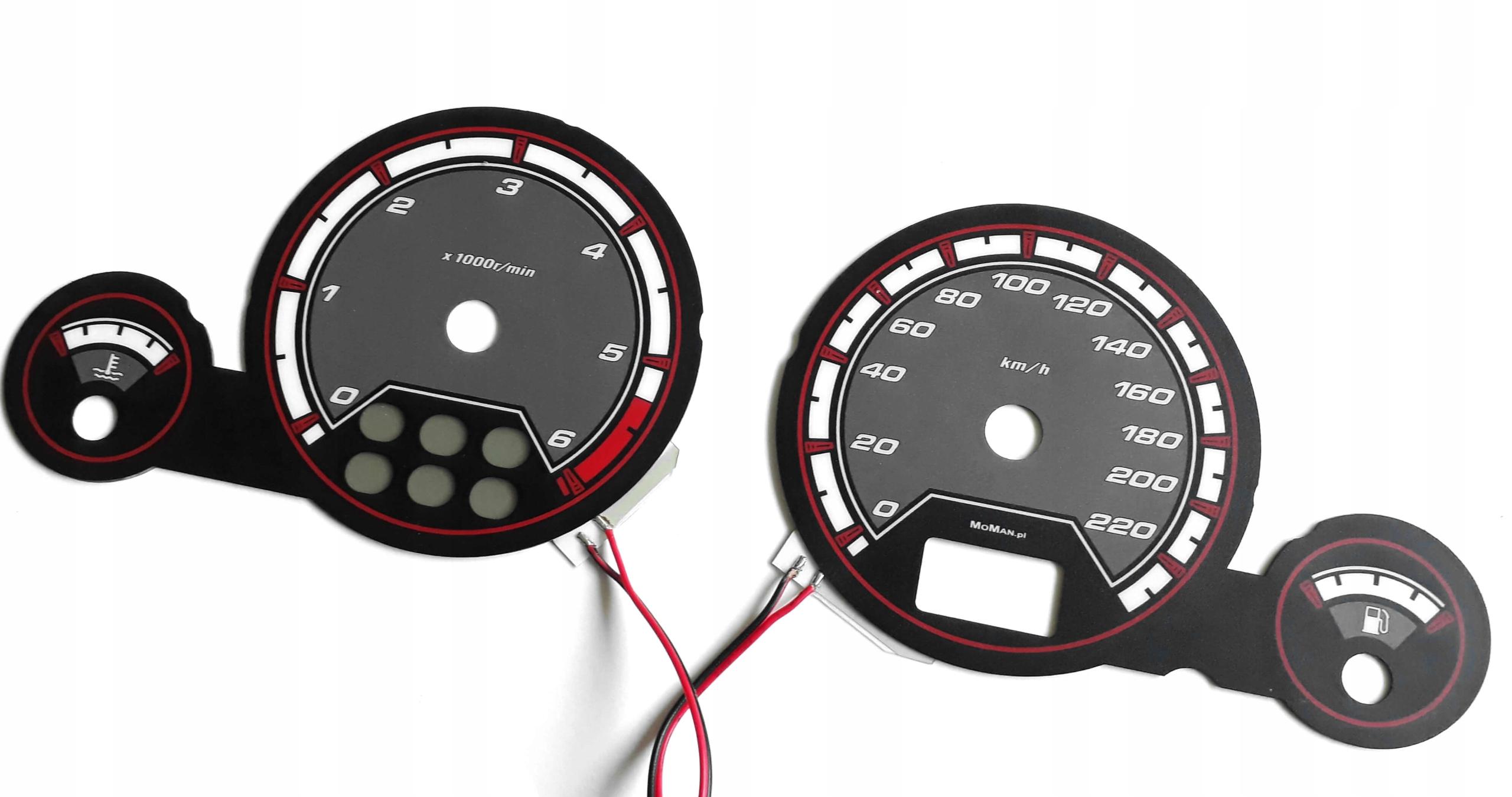 Indiglo dials Opel Astra G design 3 MoMan