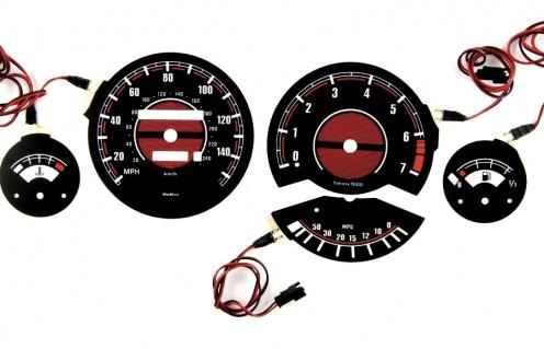 Щиты счетчика indiglo для BMW E30 MoMan