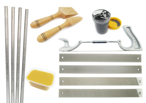 НАПІВКРУГЛІ КОСІ РАПИ Жесть 4s Паста Воскові шпателі 2s TINING TINER'S PLASTIC