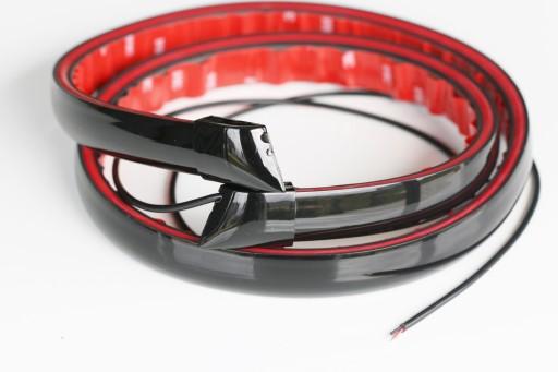 Светодиодные ленты хвост света Flex газа 120 см черный 95104