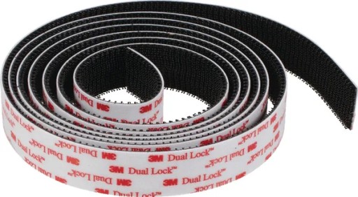 Dual Lock SJ356B Стрічка Velcro прозора 2,5 м х 25 мм 3M
