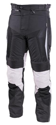 Текстильные мотоциклетные брюки SECA Hybrid II, серые r.S