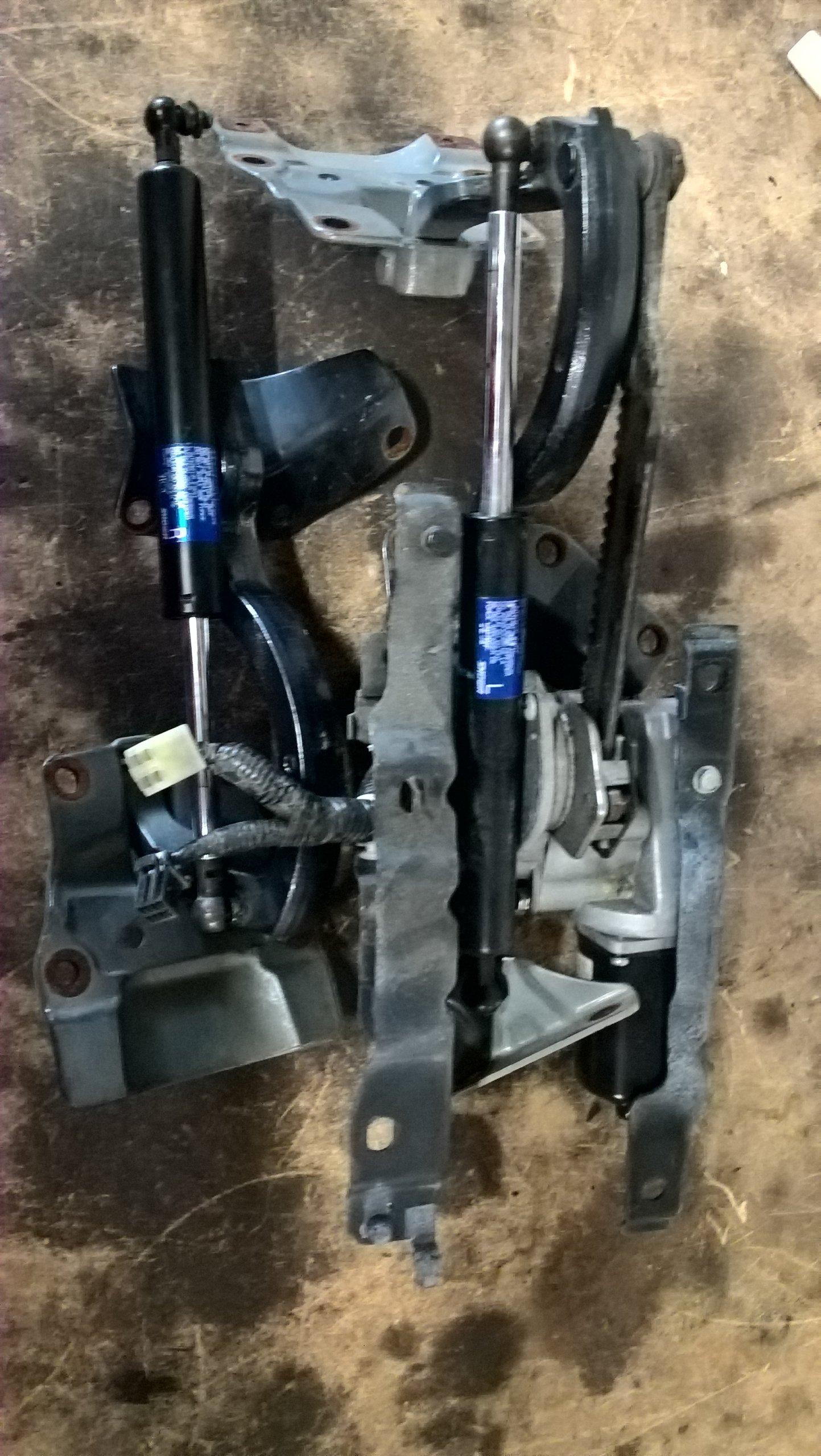 Телескопічні заслінки приводи Honda Accord VII Універсал