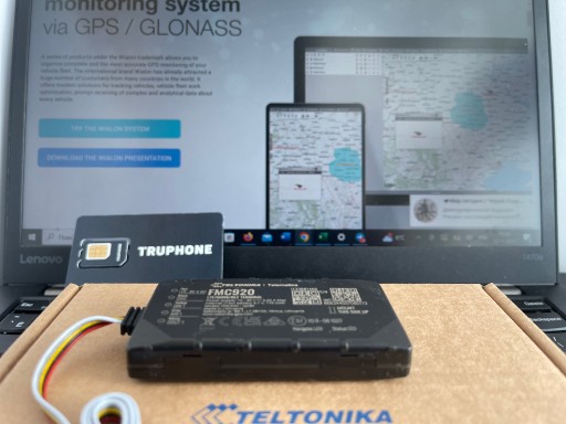 Teltonika FMB 920 трекер GPS c OBD + сервер 3 месяца + sim
