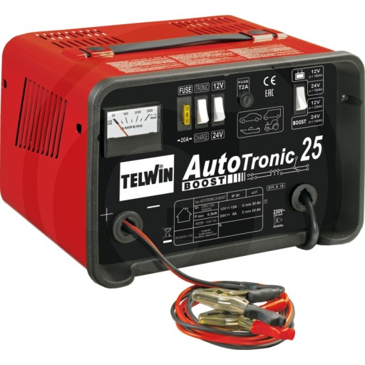 Электронный выпрямитель Telwin AUTOTRONIC 25 для аккумуляторов 12/24 В