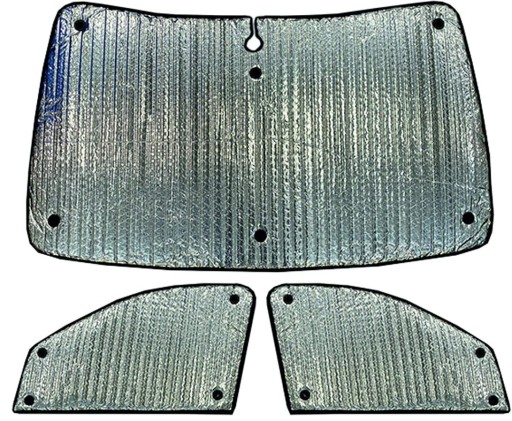 Тепловые передние коврики Blackout для Dacia Dokker (2015 – 2023 г.в.)