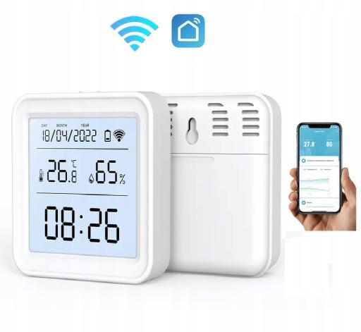 Внутрішній термометр для Tuya, цифровий гігрометр