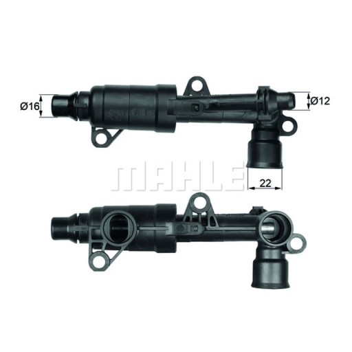 TO 11 86 - Термостат, охолодження масла MAHLE - 11 86
