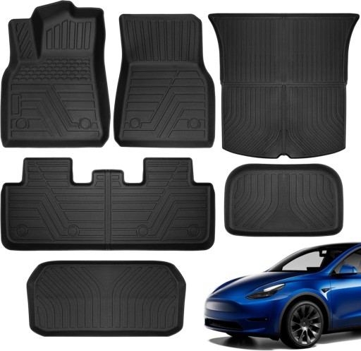 Килимок Tesla Model Y, килимок Tesla Model Y 2020-2023