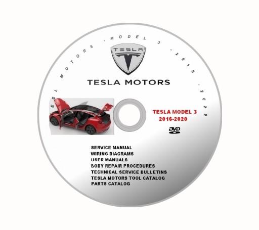 Tesla Model 3-Инструкции По Ремонту-2016-2020