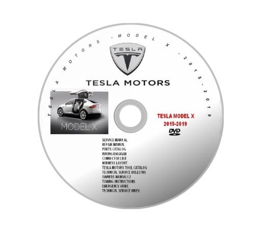 Tesla Model X-Инструкции По Ремонту-2015-2019