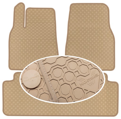 Tesla Y Crossover 2020 - гумові килимки PRIMELINER