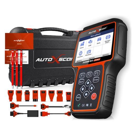 Тестер AUTOXSCAN RS 830 PRO + адаптеры OBD, FULL PL